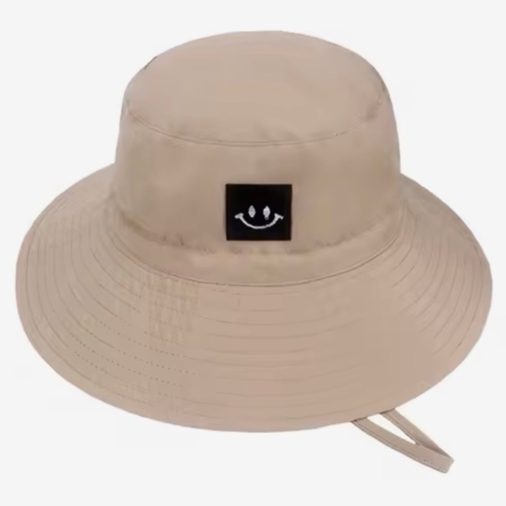 new kid’s sun hat blue “smile” 2-6 years